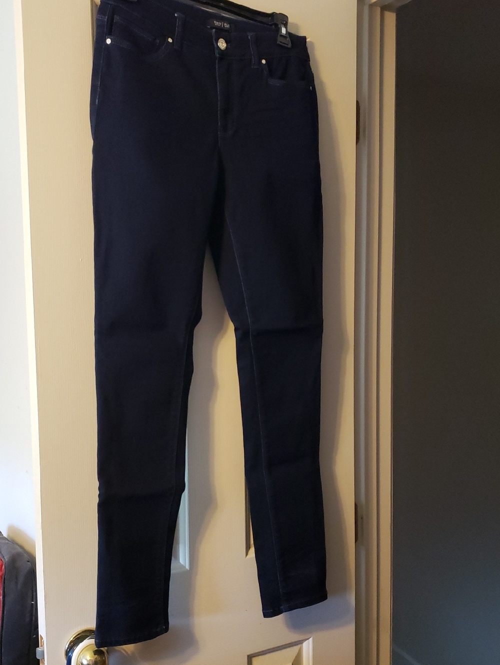 White House Black Market Dark Blue Skinny Jeans Size 4R